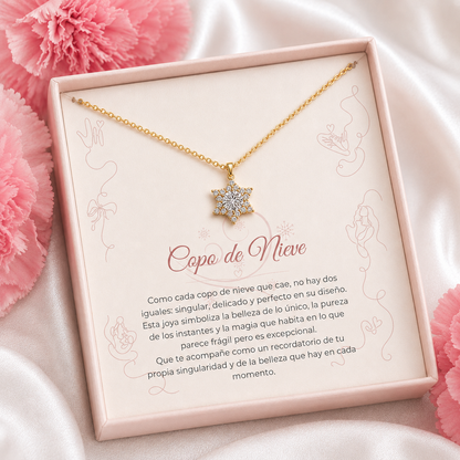 Collar Copo de Nieve