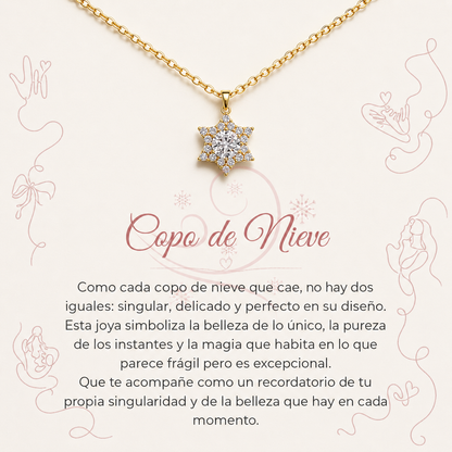 Collar Copo de Nieve