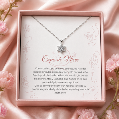 Collar Copo de Nieve