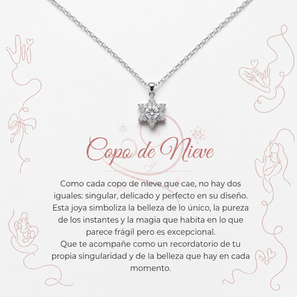 Collar Copo de Nieve