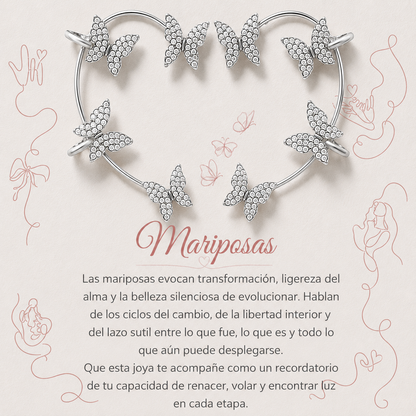 Aros 4 Mariposas