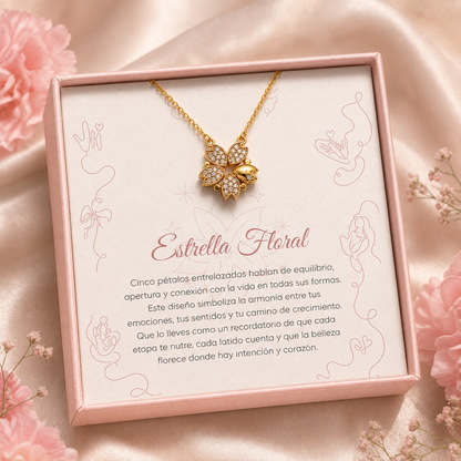 Collar Estrella Floral