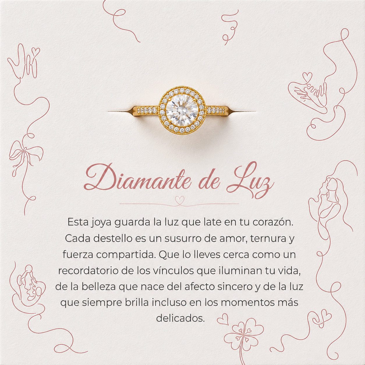 Anillo Diamante de Luz