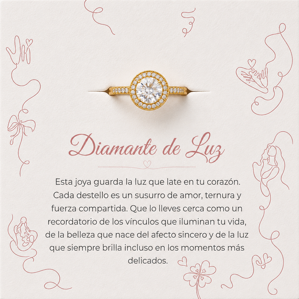 Anillo Diamante de Luz