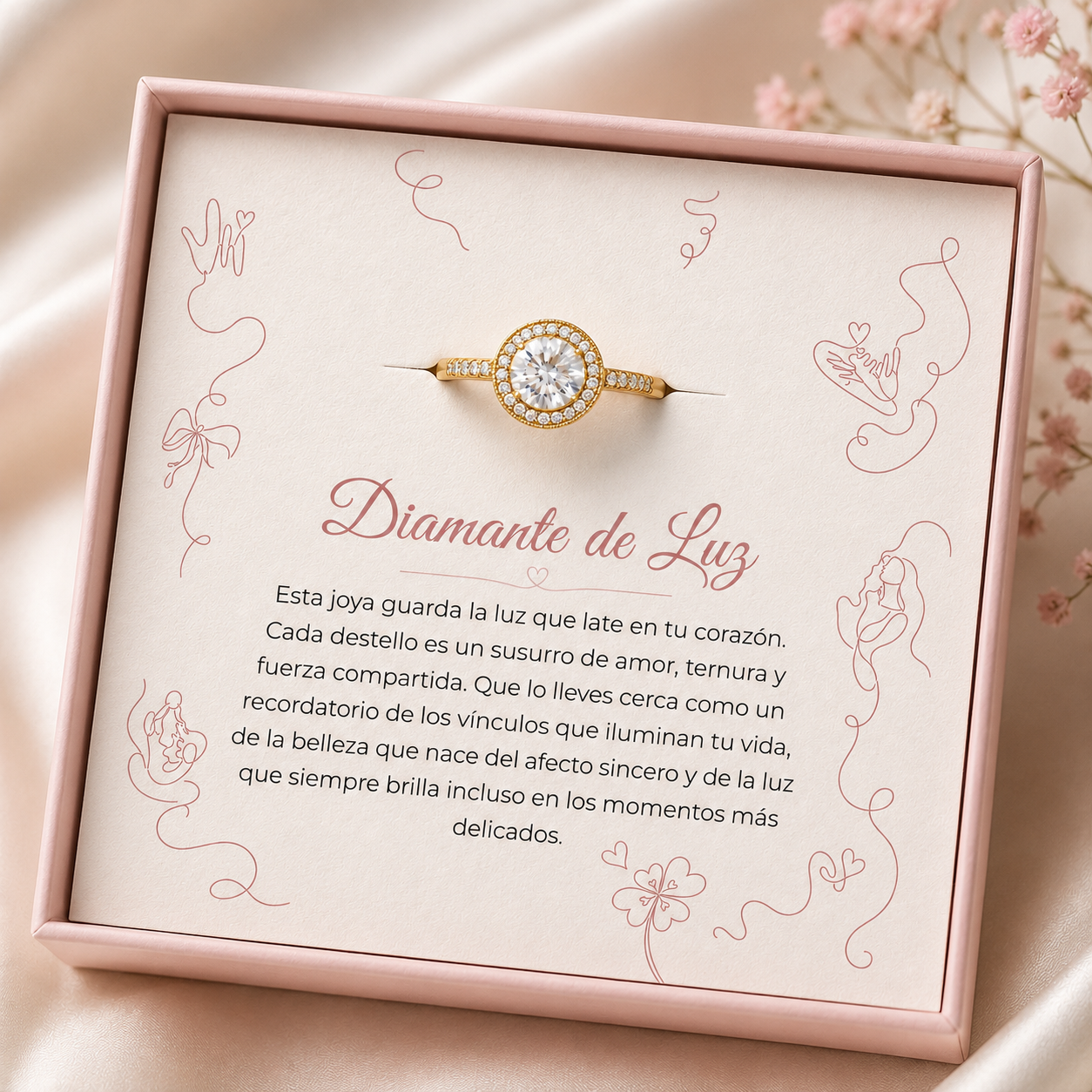 Anillo Diamante de Luz