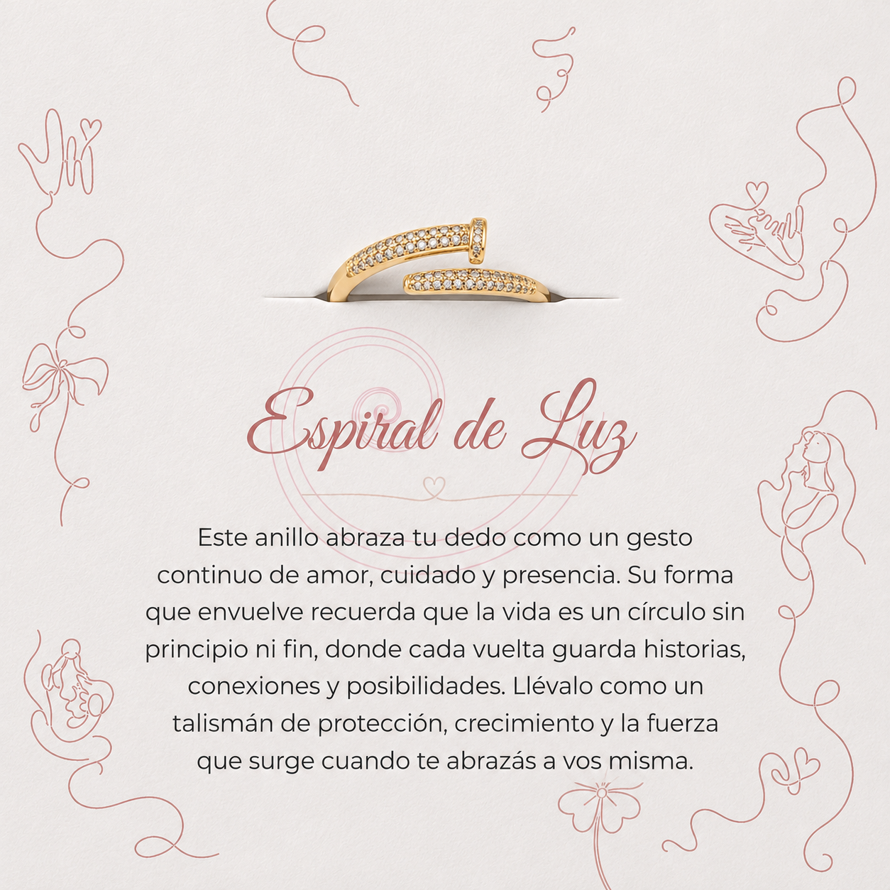 Anillo Envuelta en Luz