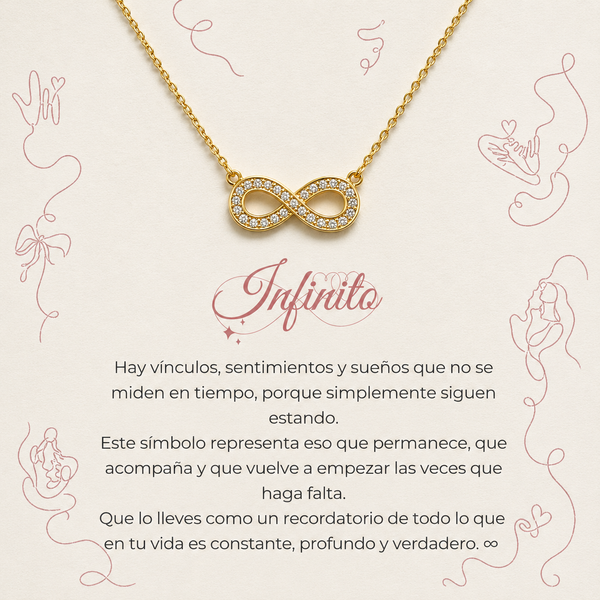 Collar Infinito Brillante