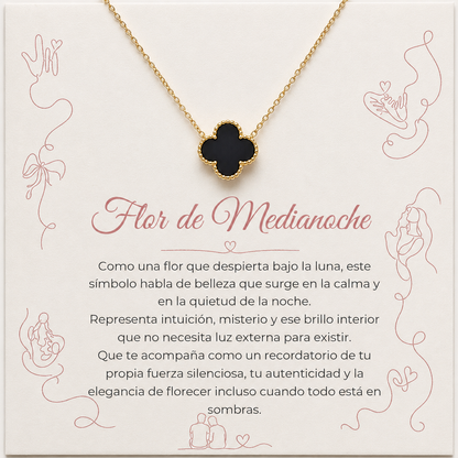 Collar Flor de Medianoche