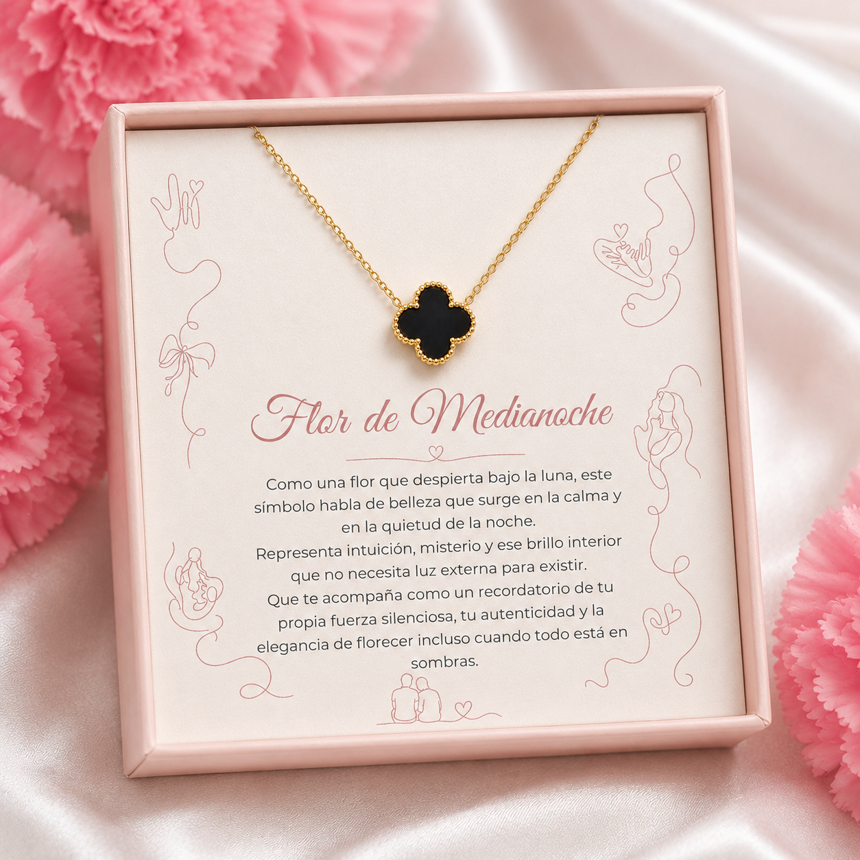Collar Flor de Medianoche