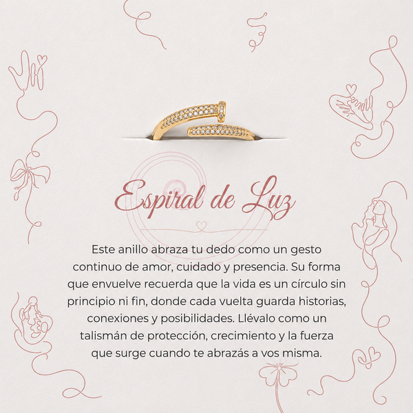 Anillo Envuelta en Luz