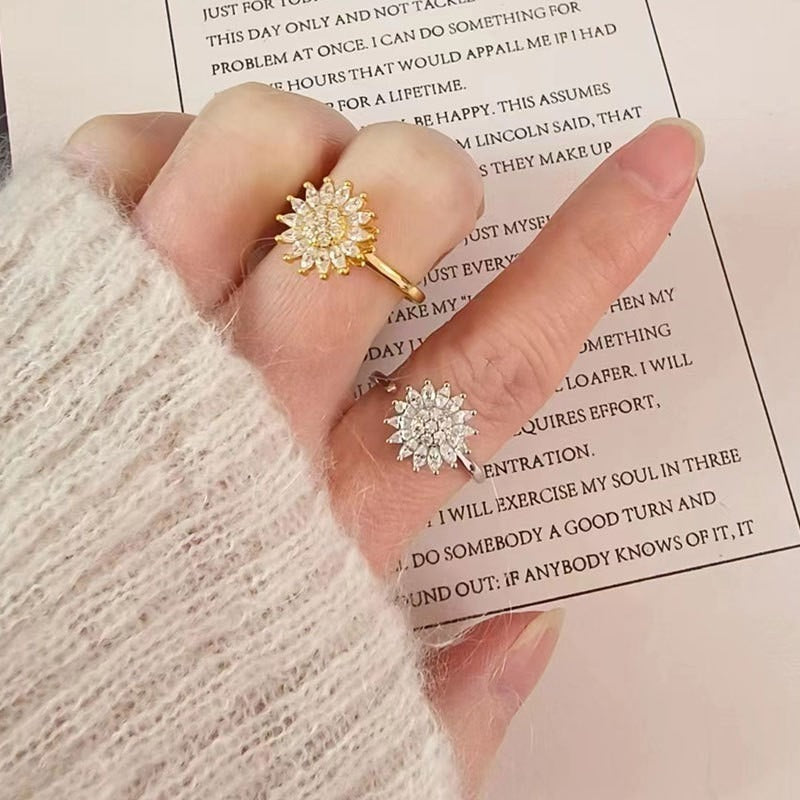 Anillo Margarita Giratoria
