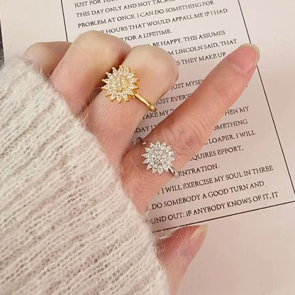 Anillo Margarita Giratoria