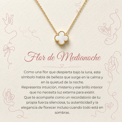 Collar Flor de Medianoche