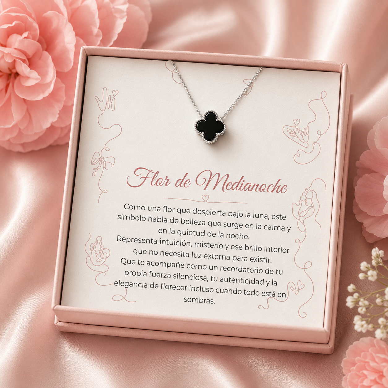 Collar Flor de Medianoche
