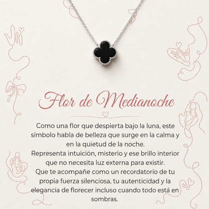 Collar Flor de Medianoche
