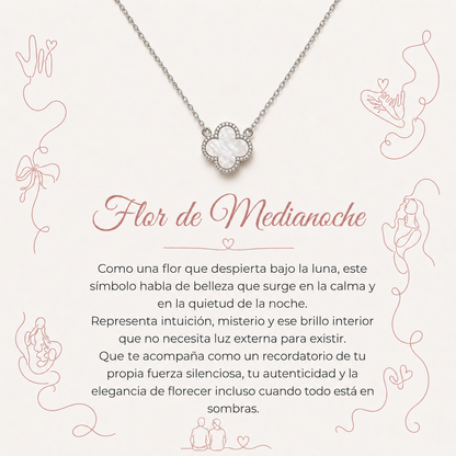 Collar Flor de Medianoche