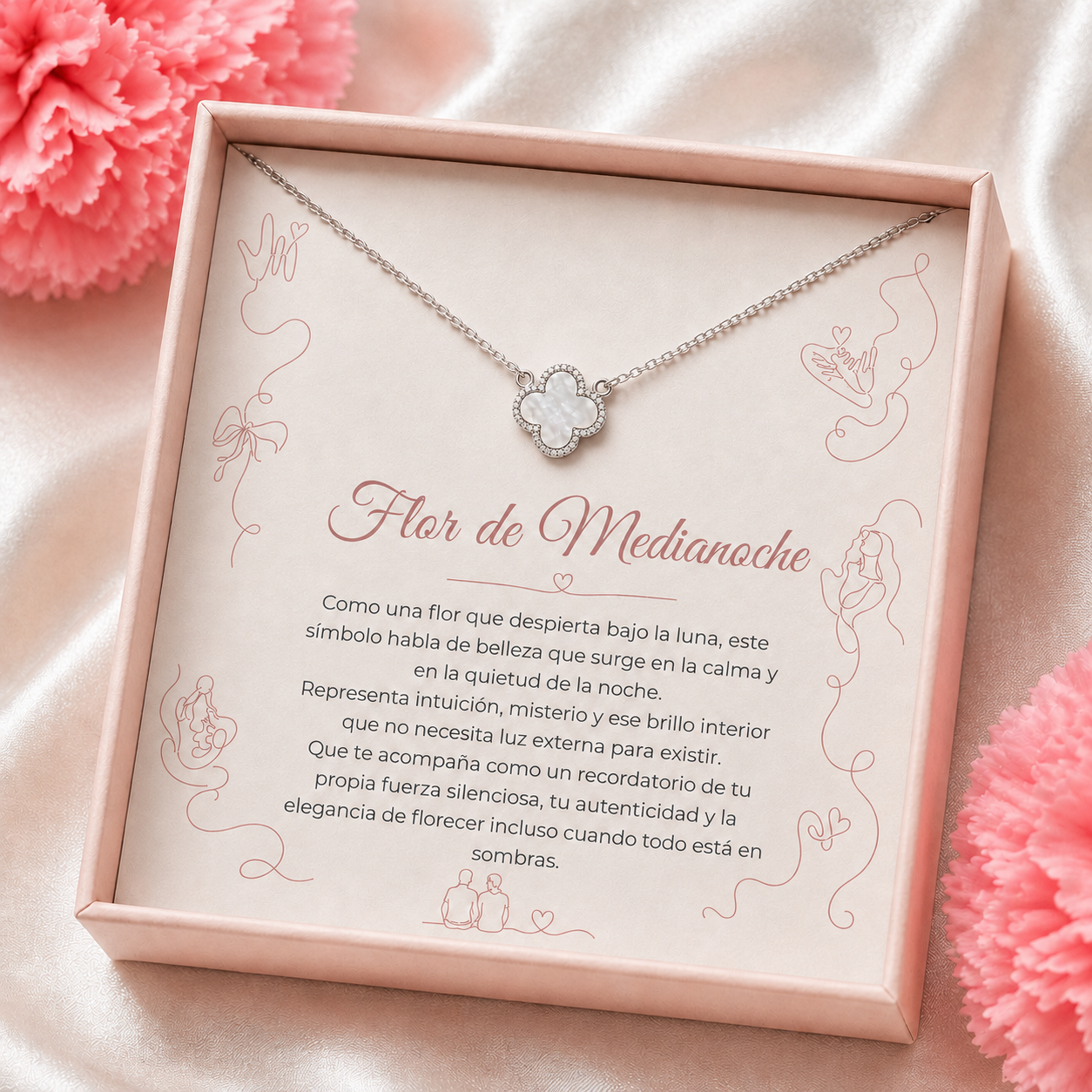 Collar Flor de Medianoche