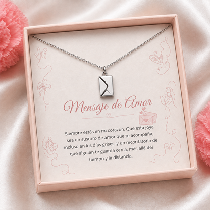 Collar Mensaje de Amor