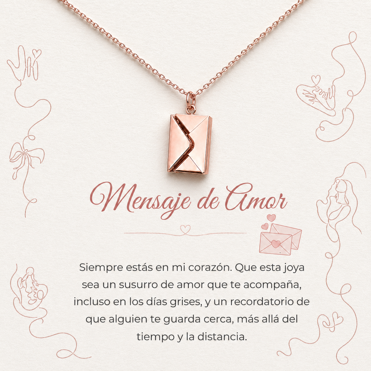 Collar Mensaje de Amor