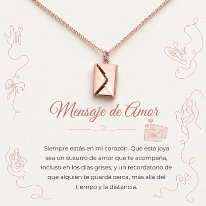 Collar Mensaje de Amor