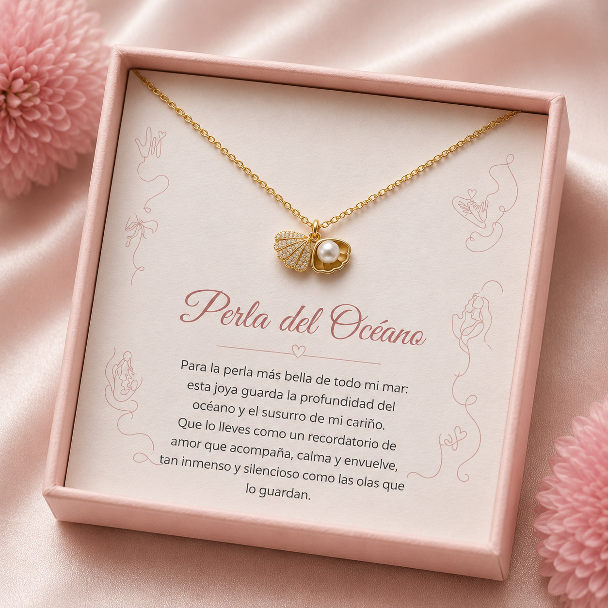 Collar Perla Del Océano