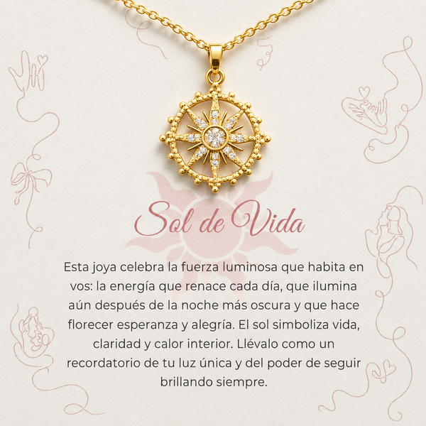 Collar Sol de Vida