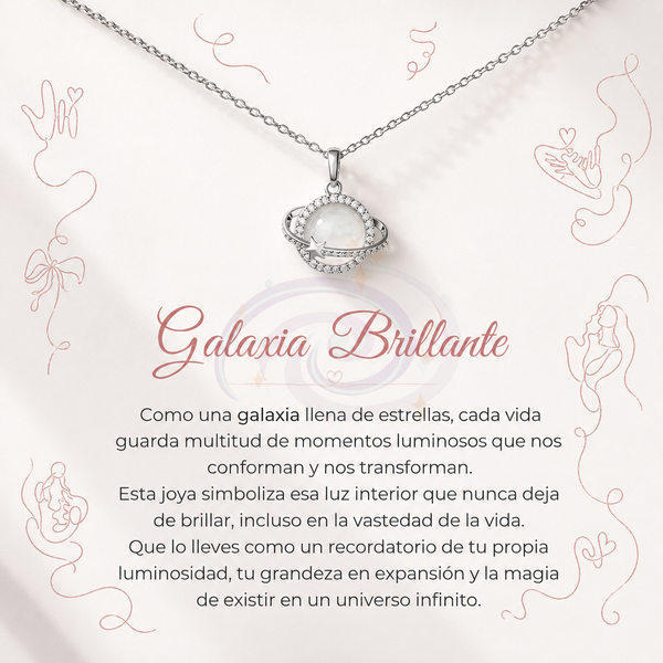 Collar Galaxia Brillante