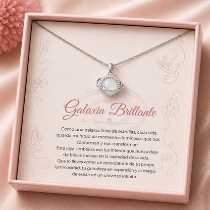 Collar Galaxia Brillante