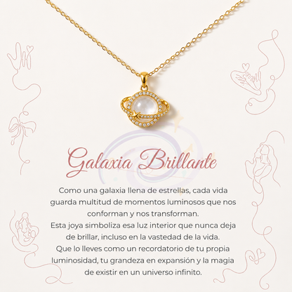 Collar Galaxia Brillante