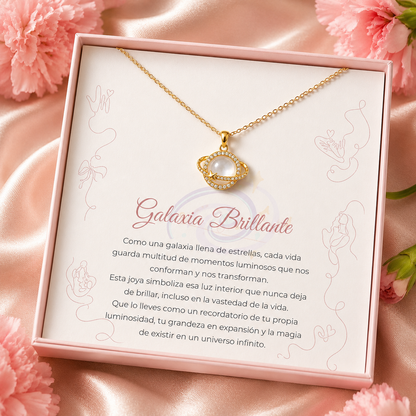 Collar Galaxia Brillante