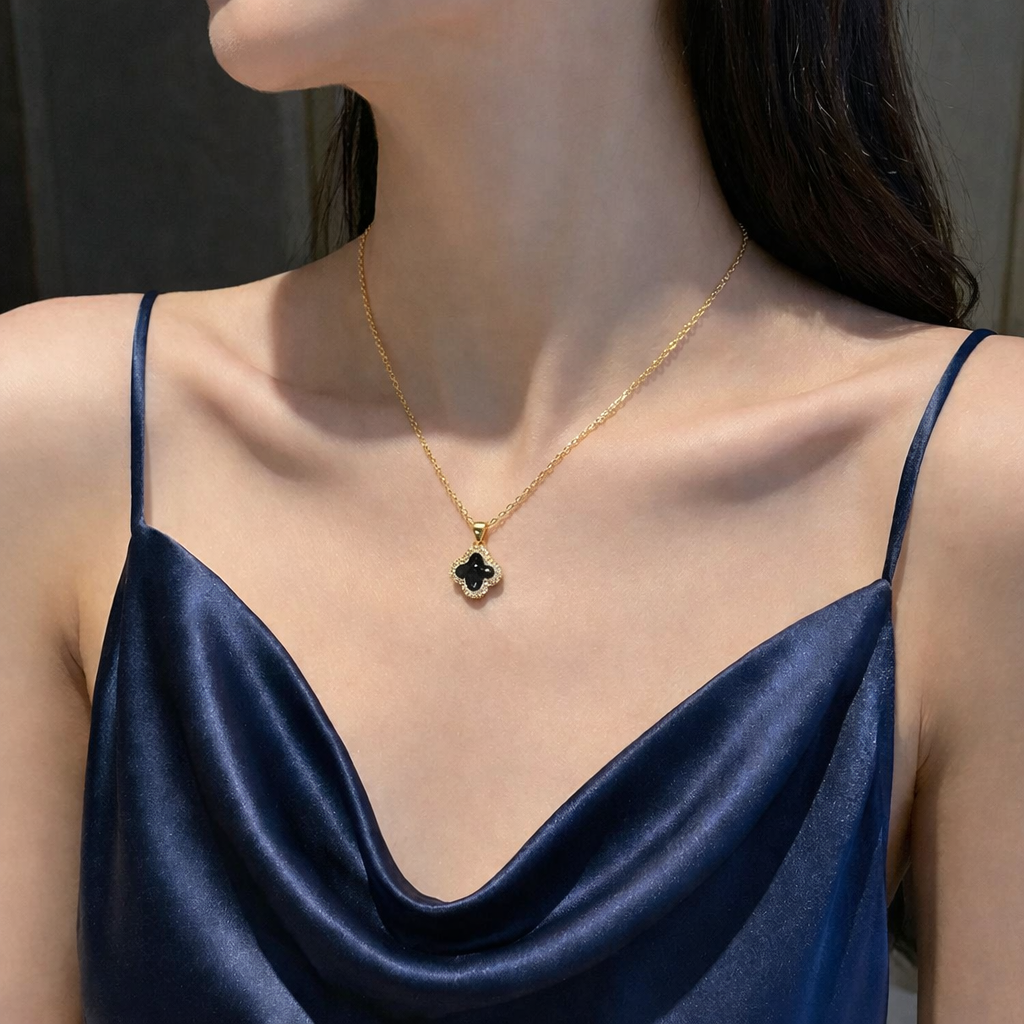 Collar Trébol de la Suerte