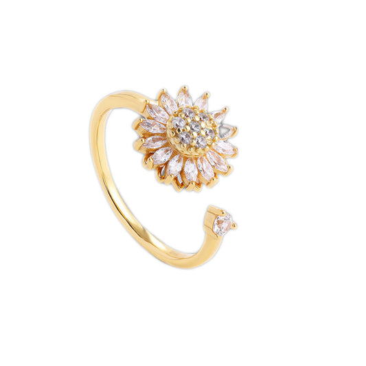 Anillo Margarita Giratoria