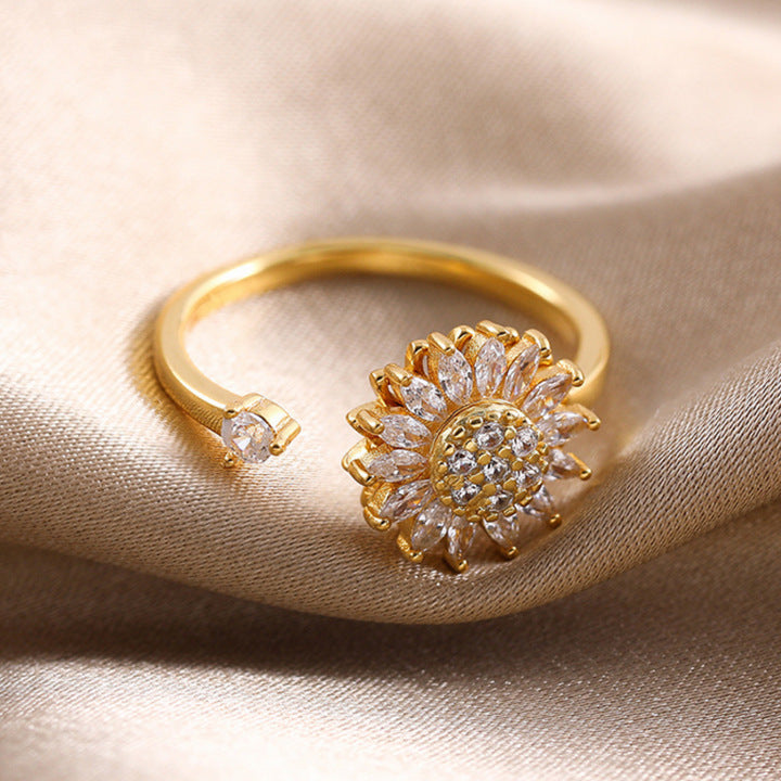 Anillo Margarita Giratoria
