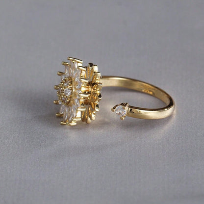 Anillo Margarita Giratoria
