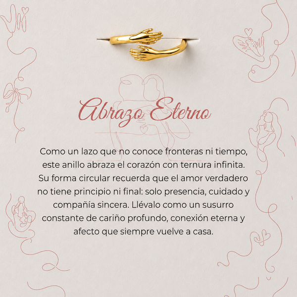 Anillo Abrazo Eterno