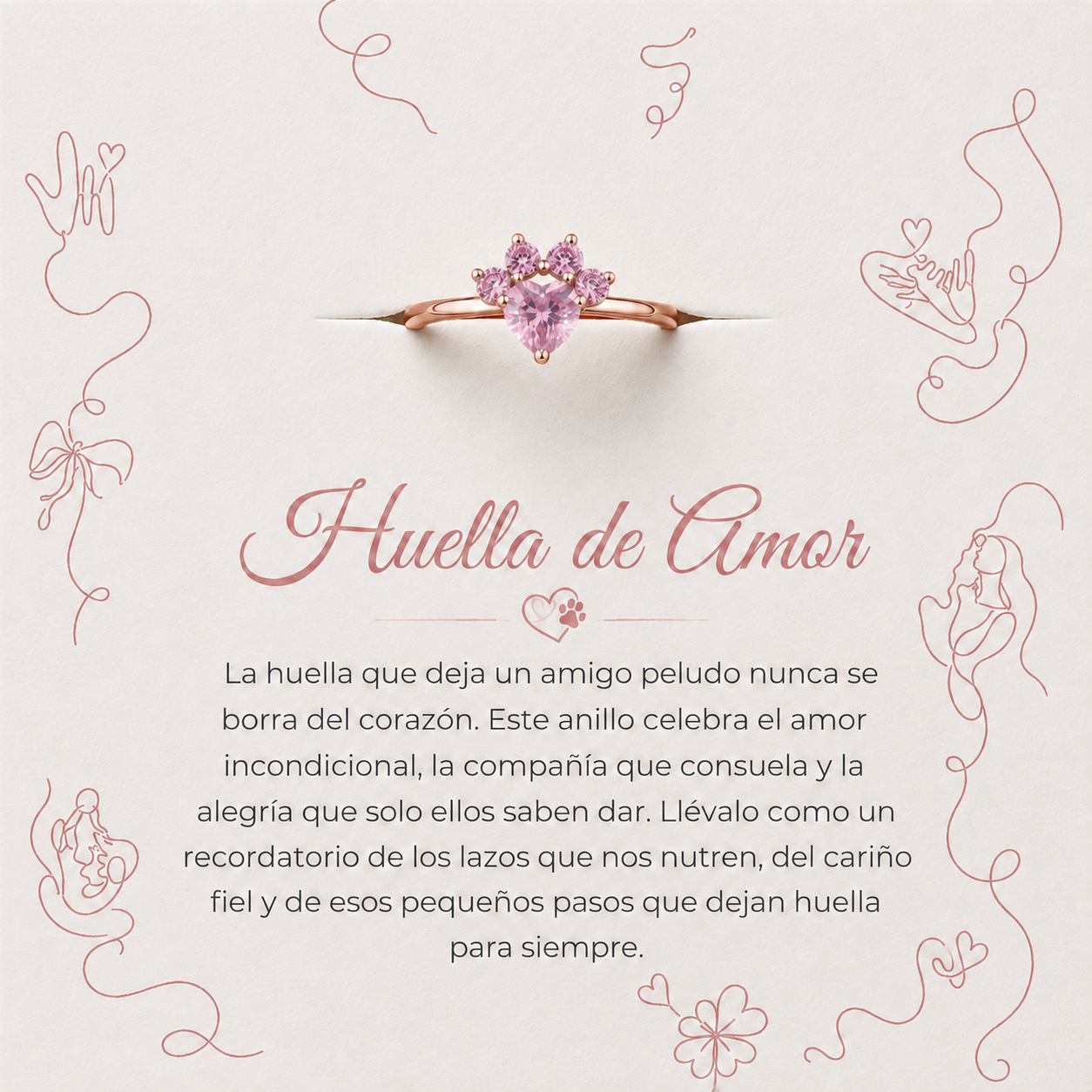 Anillo Huella de Amor