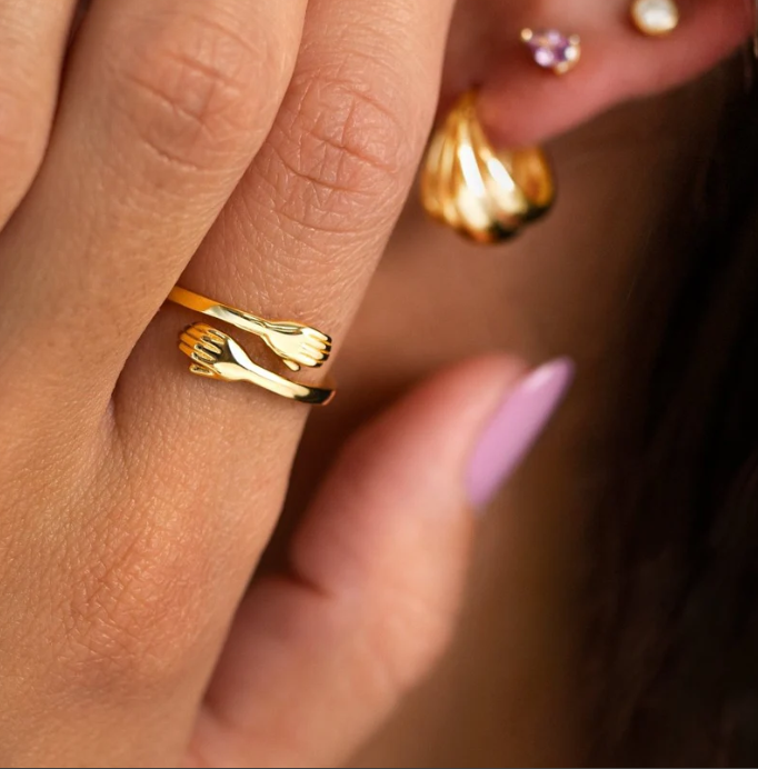 Anillo Abrazo Eterno