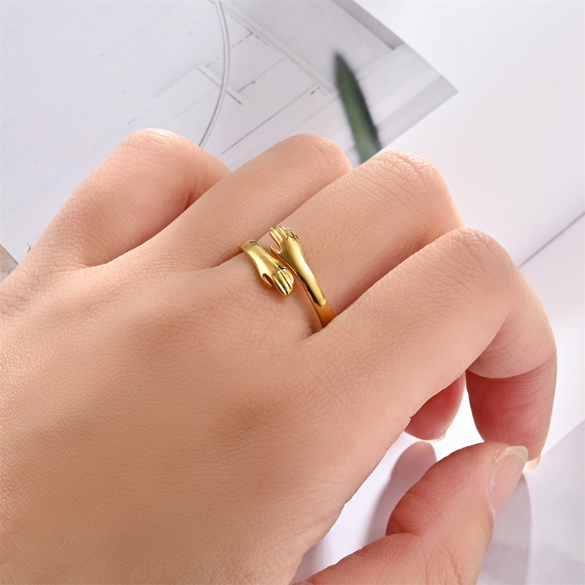 Anillo Abrazo Eterno