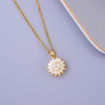 Collar Girasol Giratorio