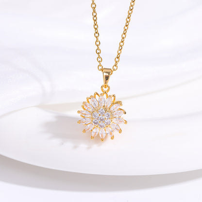 Collar Girasol Giratorio