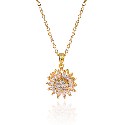 Collar Girasol Giratorio