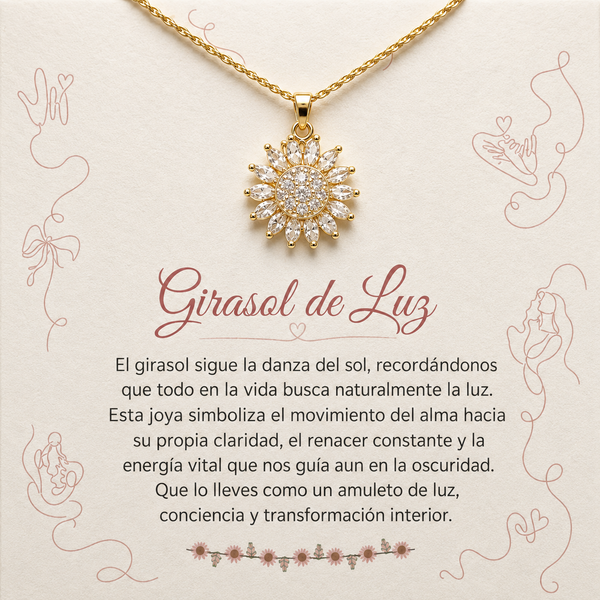 Collar Girasol de Luz