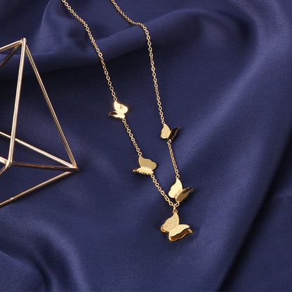 Collar 5 Mariposas