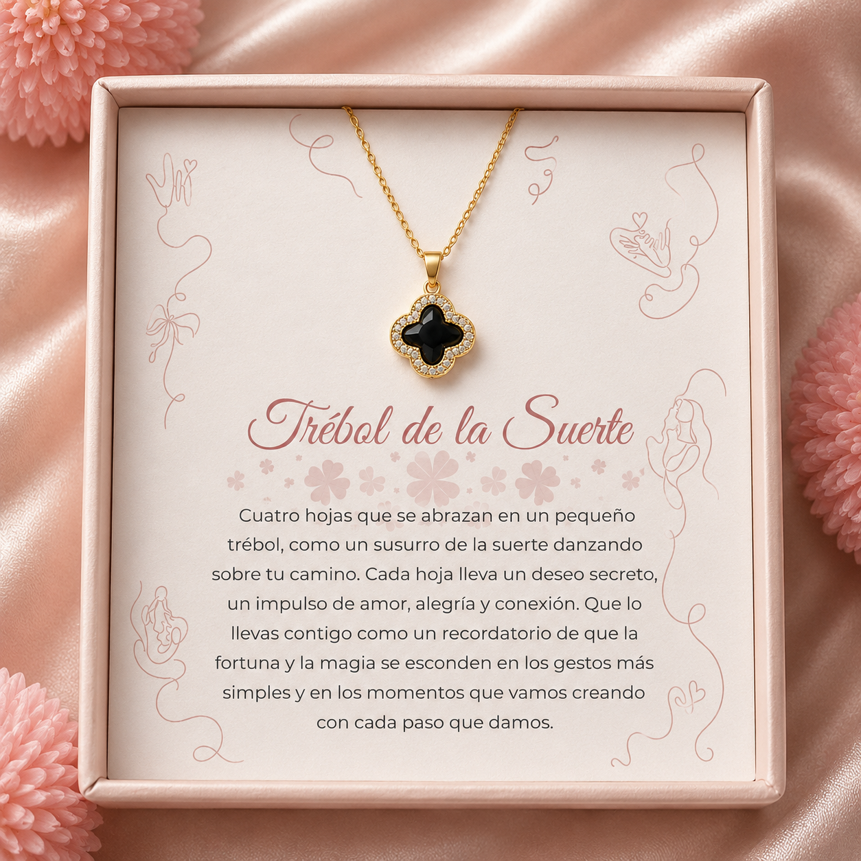 Collar Trébol de la Suerte