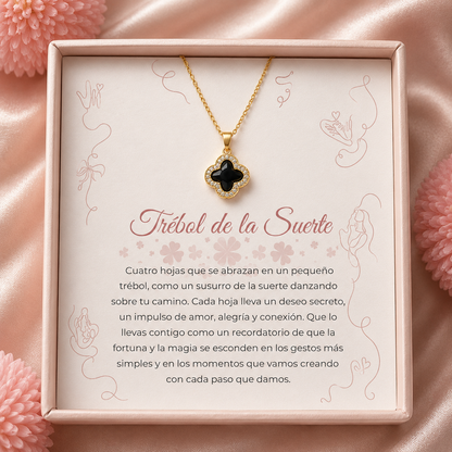 Collar Trébol de la Suerte