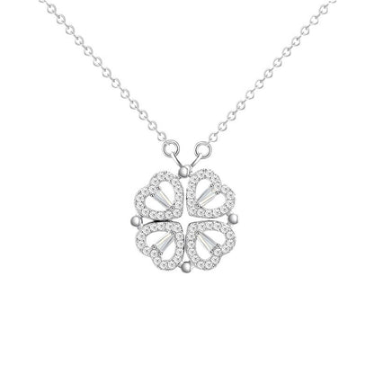 Collar Trébol de Corazones