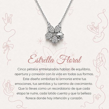 Collar Estrella Floral