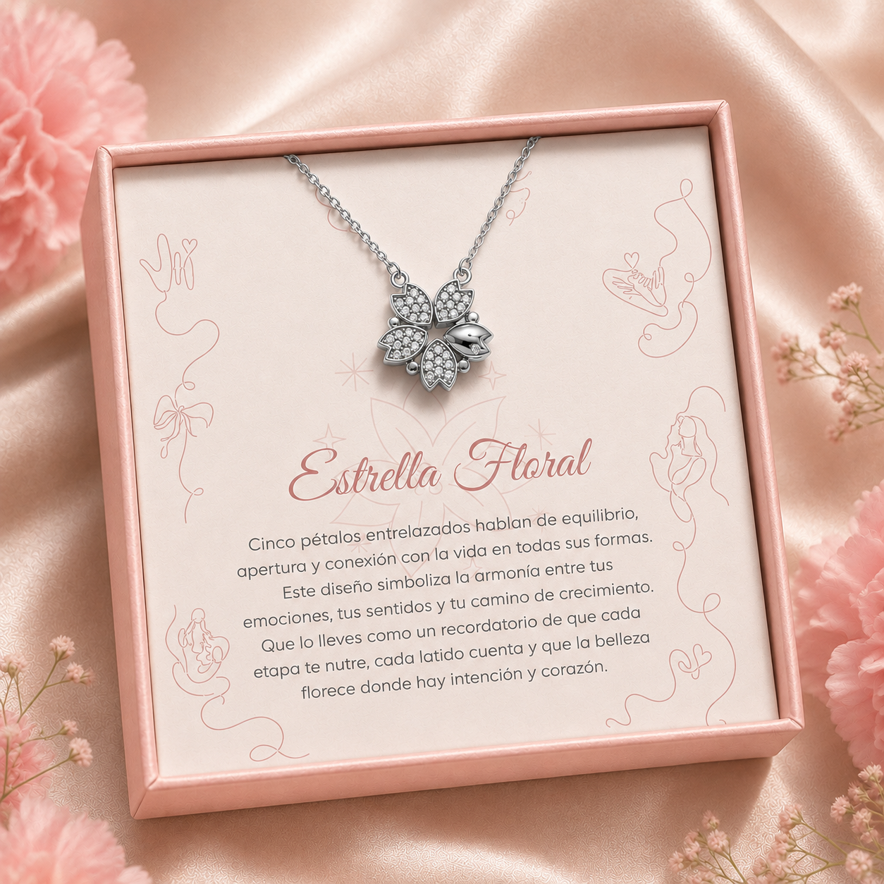 Collar Estrella Floral