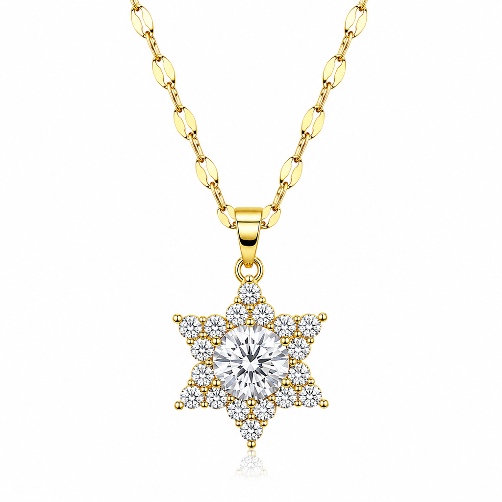 Collar Copo de Nieve