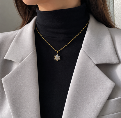 Collar Copo de Nieve
